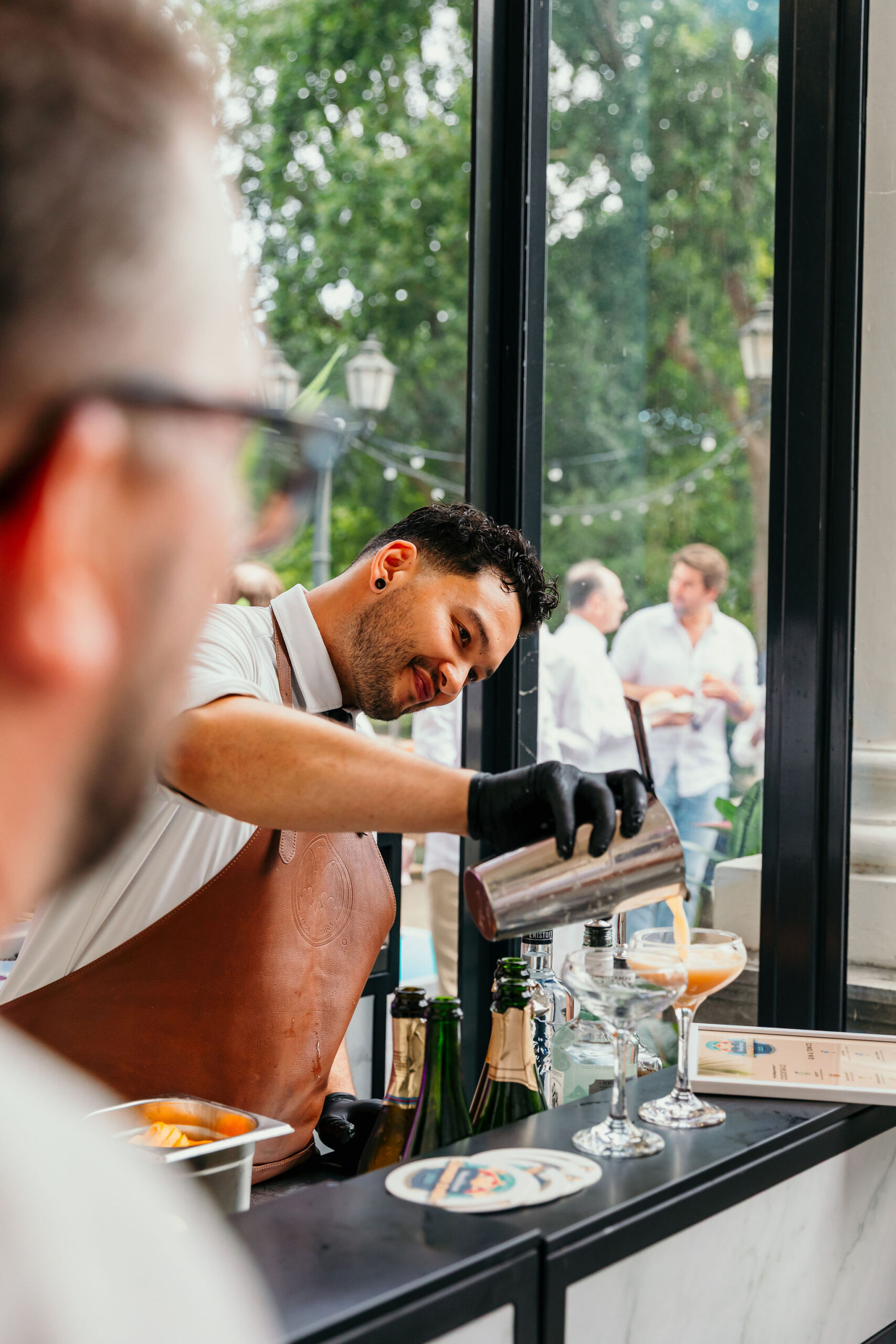 Het Bordes Het Vondelparkpaviljoen in het Vondelpark